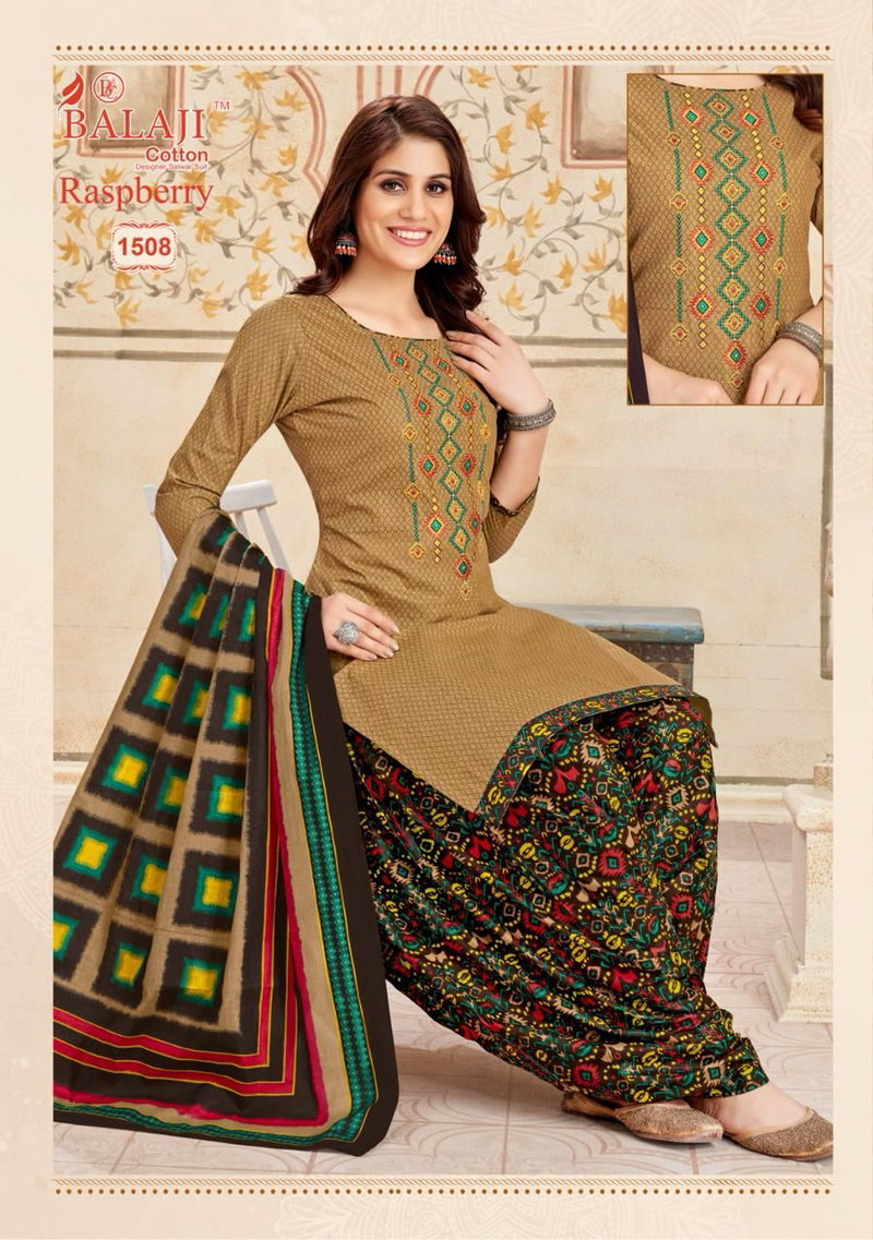 Raspberry Vol 15 By Balaji Daily Wear Cotton Dress Material Wholesale Price  In Surat - The Ethnic World