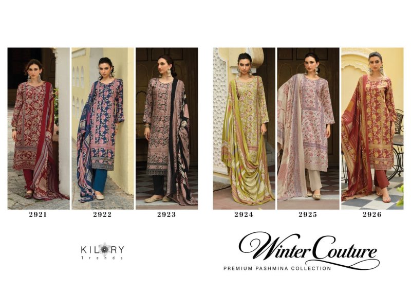 Winter Couture By Kilory Viscose Pashmina Dress Material
