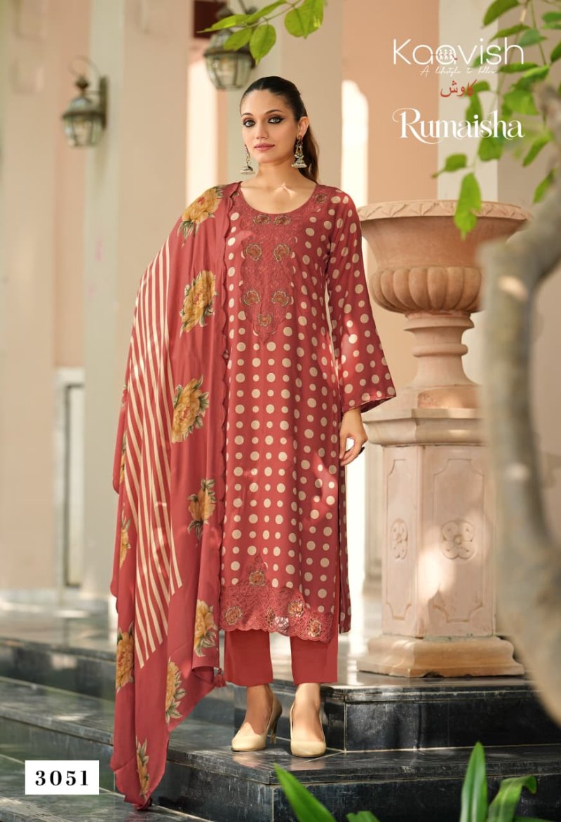 Rumaisha By Kaavish Viscose Pashmina Dress Material