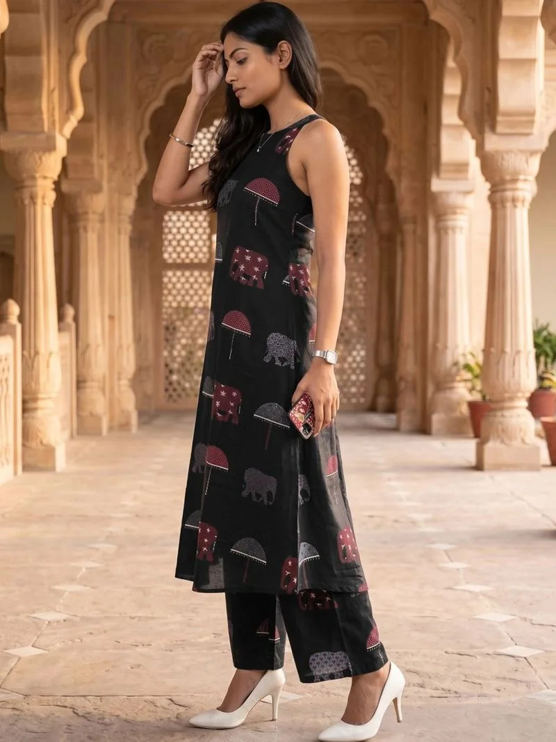 Dhruvi 481 To 483 Viscose Rayon Printed Kurti With Bottom