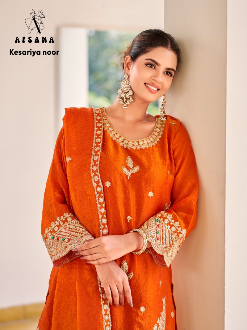 Fandy Crush By Afsana Silk Fancy Readymade Suits