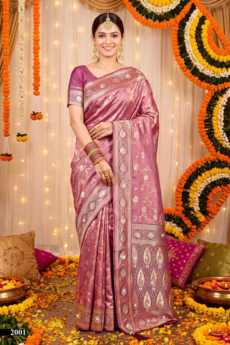 Nivedita Tissue Saroski Vol 2 By Saroj Tissue Saree