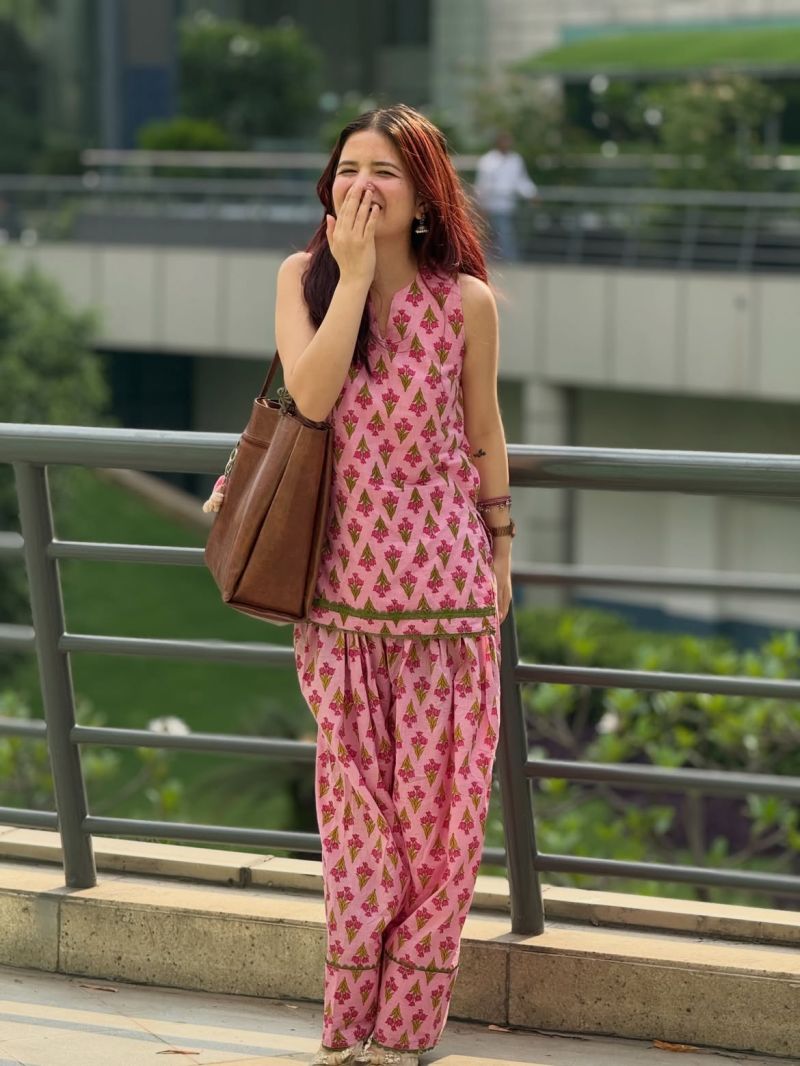 Dhruvi 544 Viscose Printed Farsi Salwar Suit