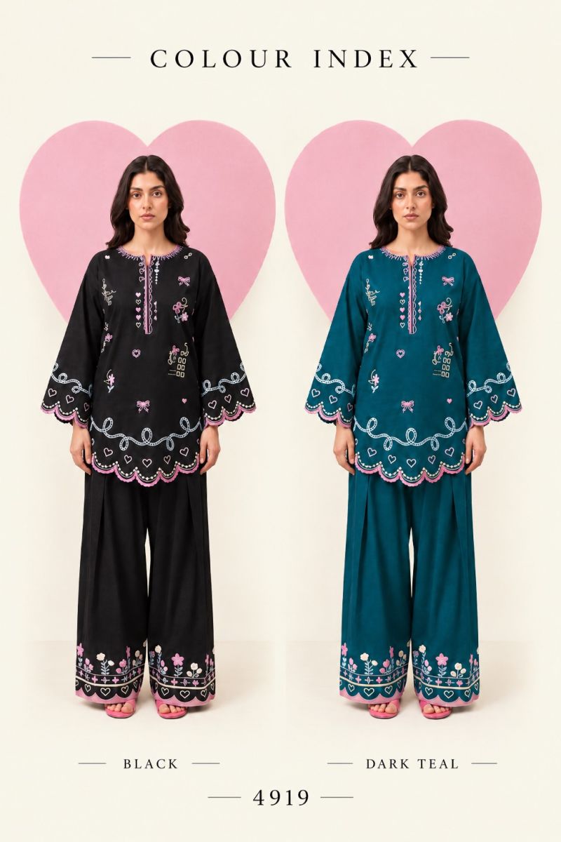 Mah E Rooh 4919 Cotton Flex Embroidery Salwar Kameez