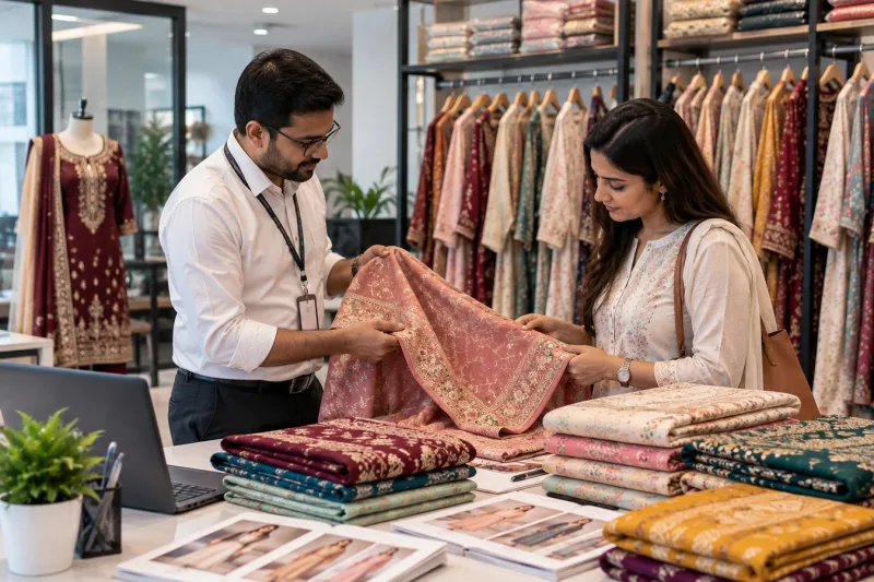 The Ethnic World product collection selection process