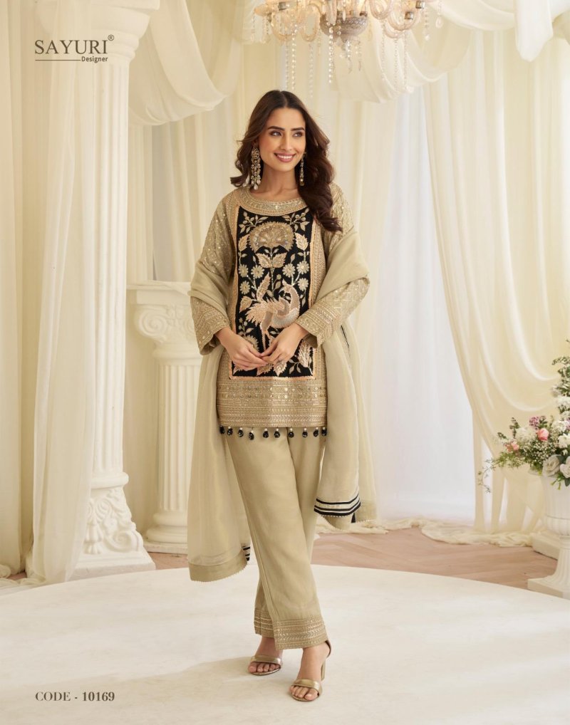 Jinayaa By Sayuri Natural Crepe Silk Surat Readymade Suits Wholesale Market