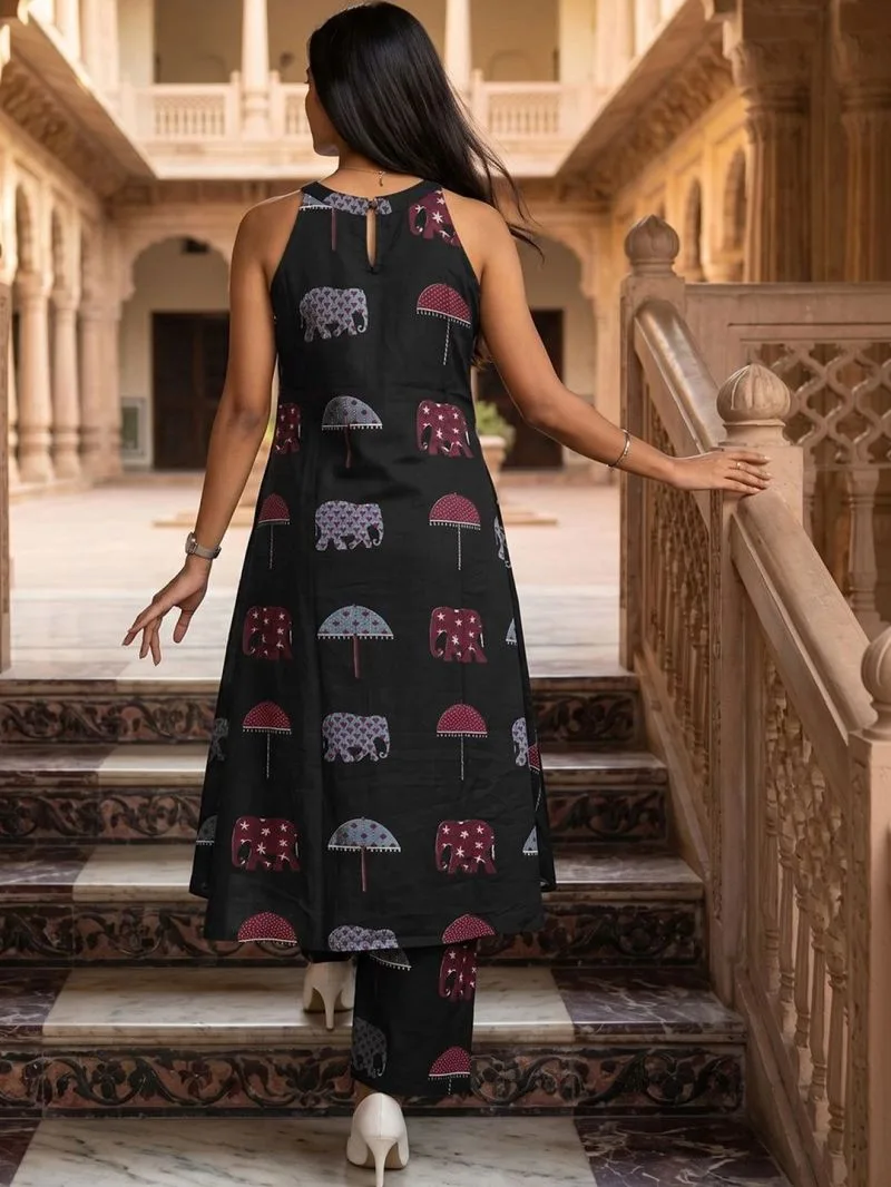 Dhruvi 481 To 483 Viscose Rayon Printed Kurti With Bottom