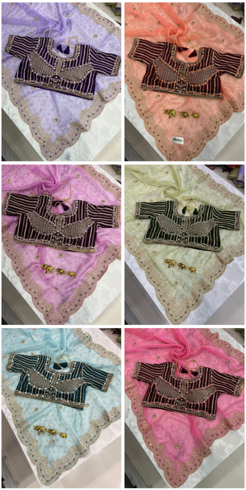 Sw Sashikala Vol 2 Moss Butti Saree 