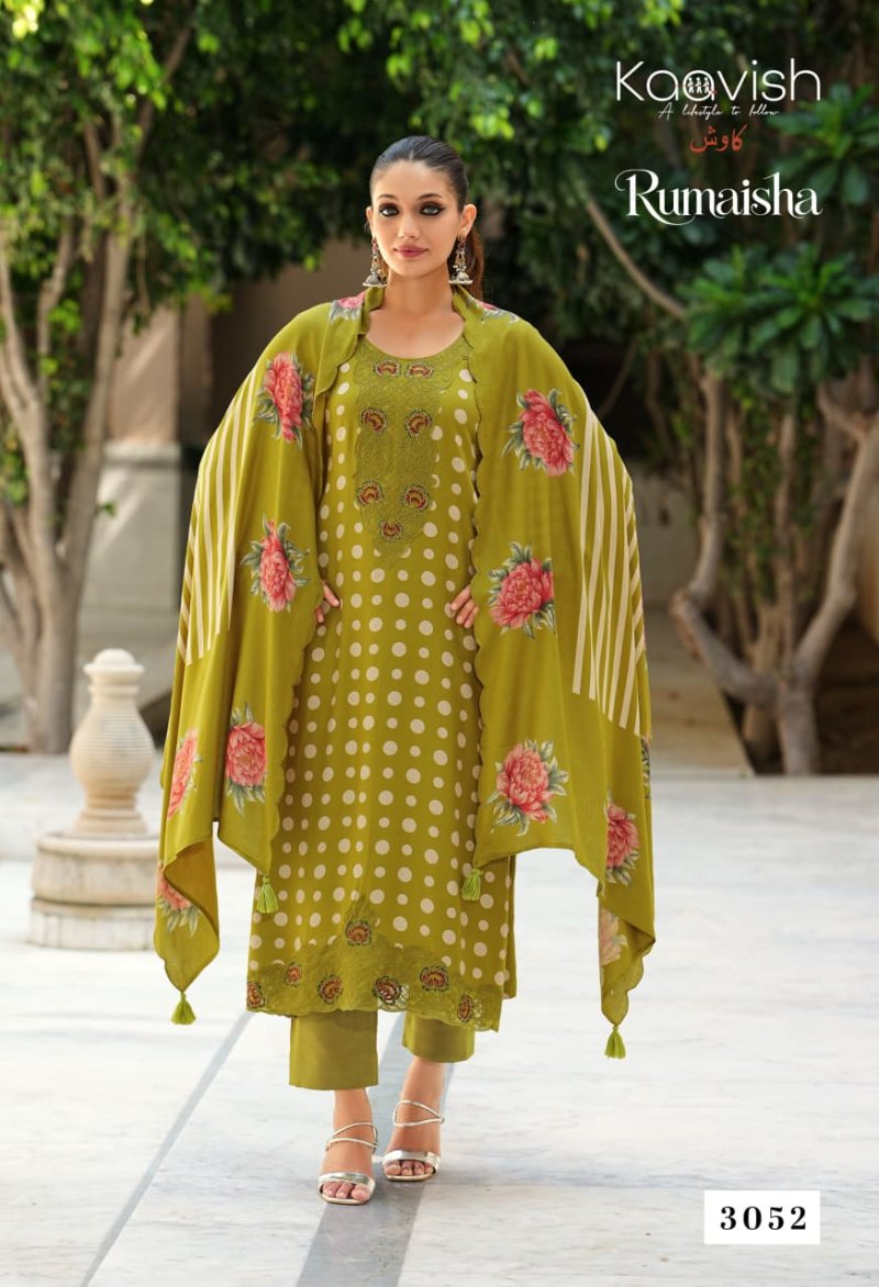 Rumaisha By Kaavish Viscose Pashmina Dress Material