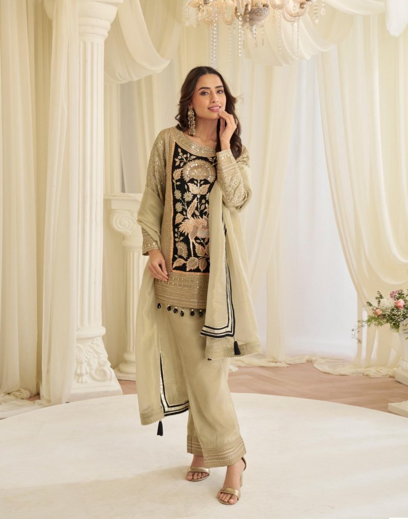 Jinayaa By Sayuri Natural Crepe Silk Surat Readymade Suits Wholesale Market