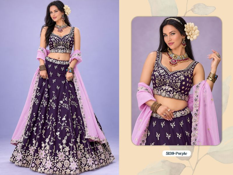Zeel Vol 39 Rangoli Silk Zari And Sequence Embroidery Lehenga Choli