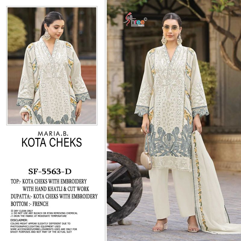 Sf Sf 5563 A To D By Shree Kota Chex Pakistani Salwar Suits
