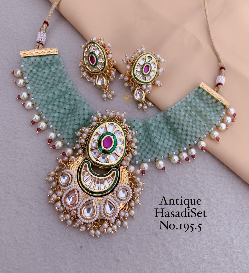 1955 AN Antique Bridal Hasadi Set Wholesale Manufacturers - The Ethnic ...