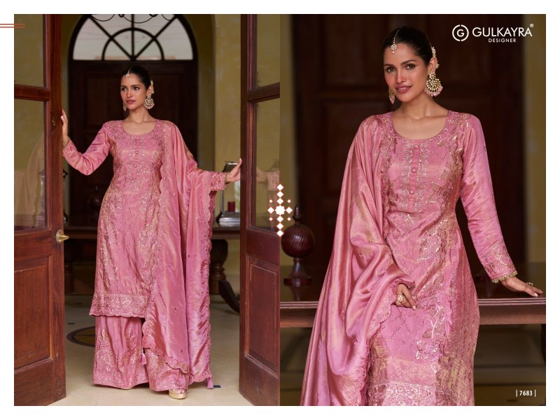 Zeenat By Gulkayra Real Simar Silk Readymade Suits
