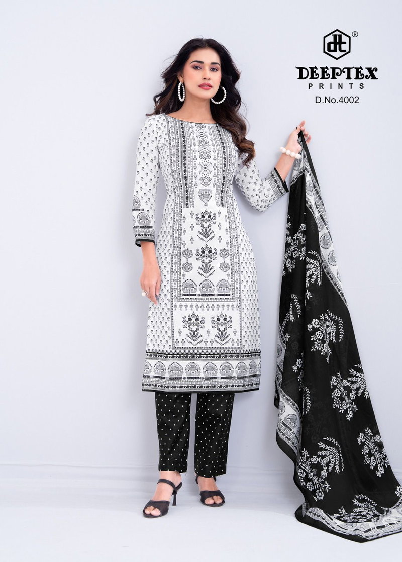 black and white cotton dress material Mishri Black & White Cotton Printed Dress Material Catalog
