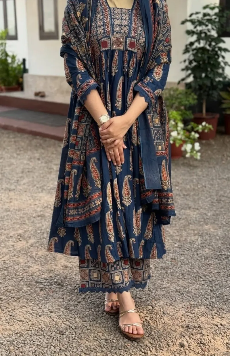 Dhruvi 529 Viscose Printed Kurti With Bottom Dupatta 