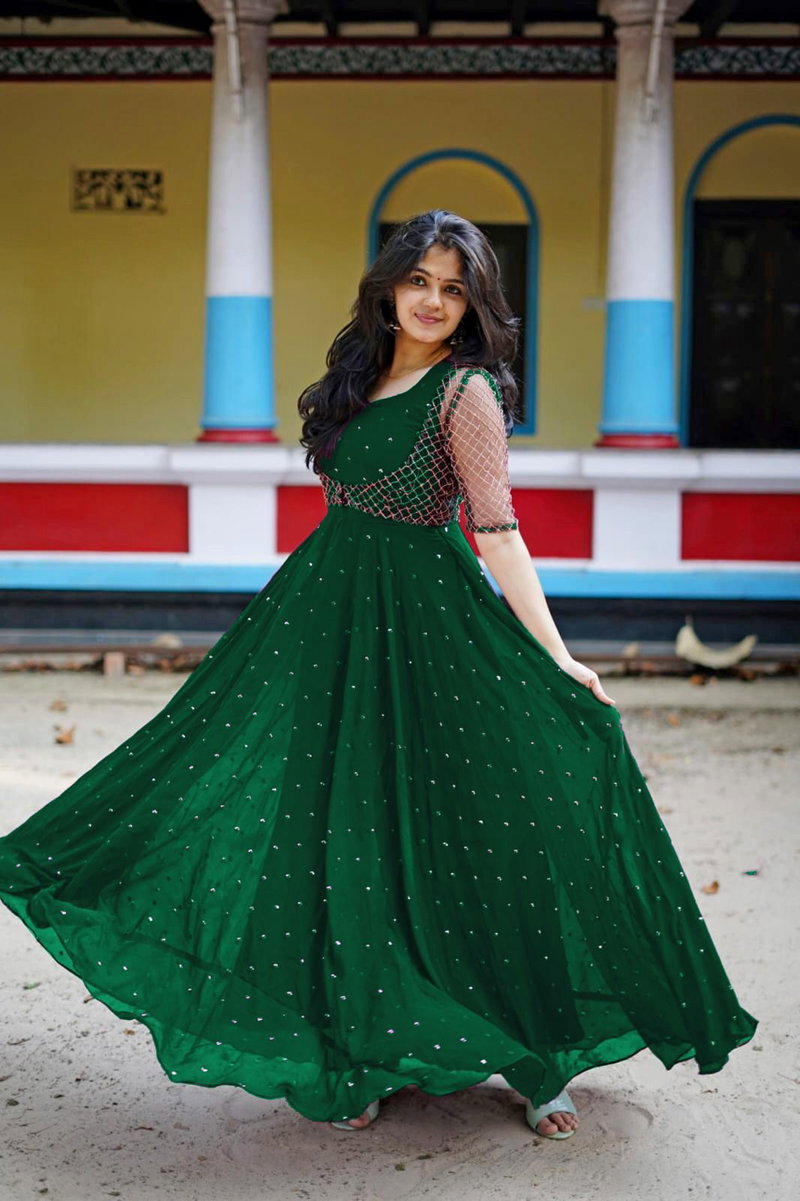 Designer Festival Special Gown With Koti Catalog - The Ethnic World