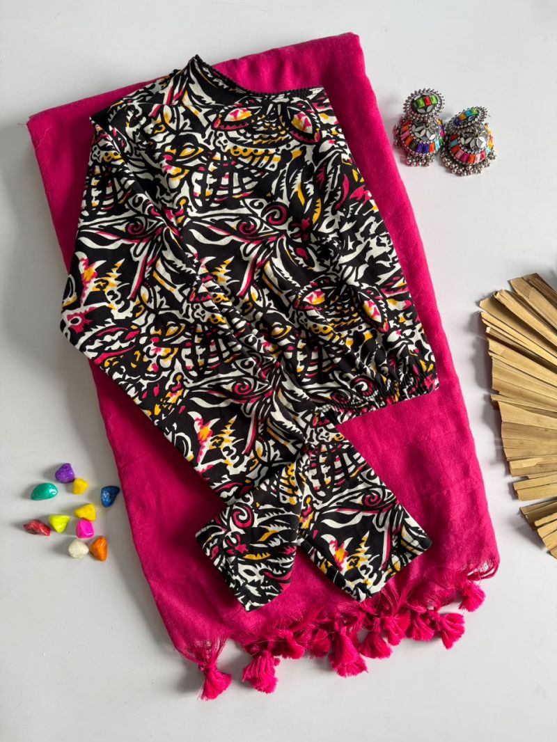 Khadi Vol 59 Khadi Cotton Saree With Cotton Ajrakh Print Blouse