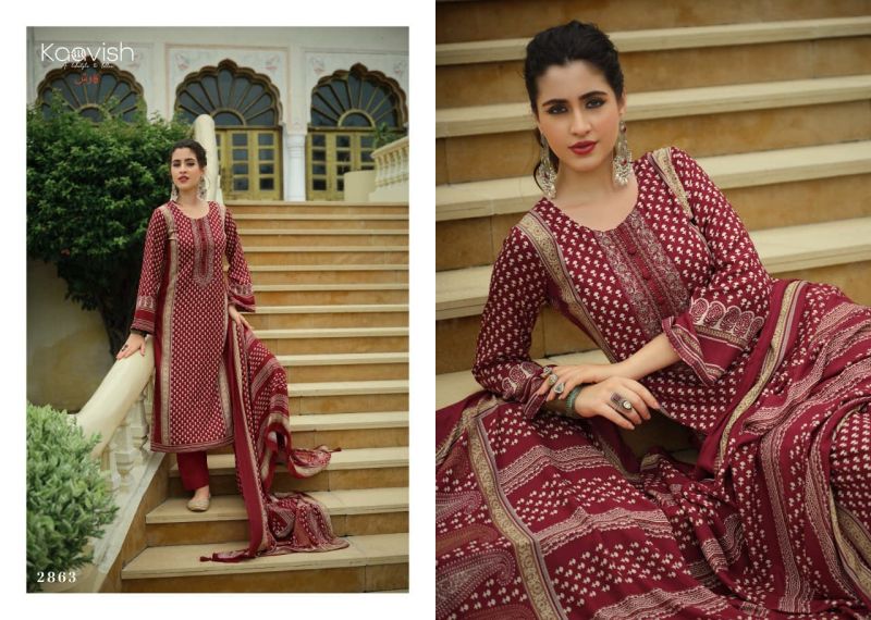 Lafz By Kaavish Viscose Pashmina Dress Material