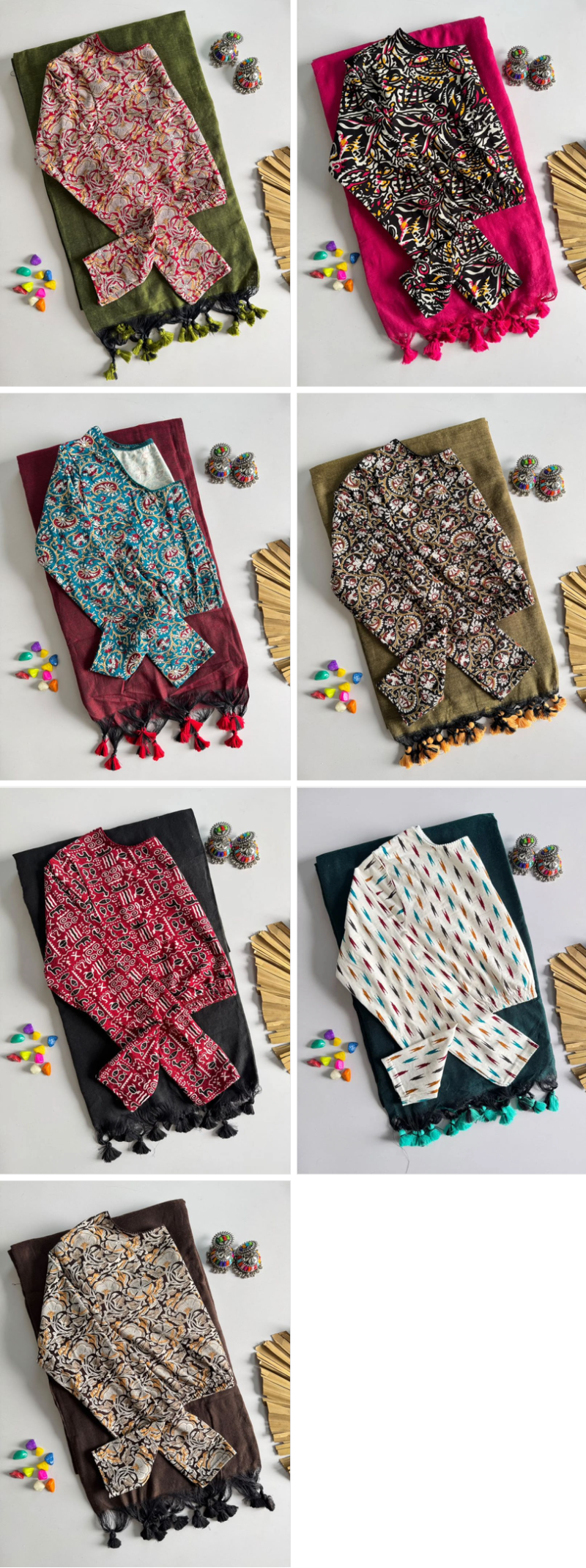 Khadi Vol 59 Khadi Cotton Saree With Cotton Ajrakh Print Blouse