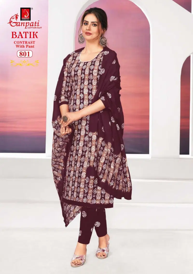 Batik Vol 8 By Ganpati Heavy Cotton Readymade Dress Wholesale Clothing  Suppliers In India - The Ethnic World