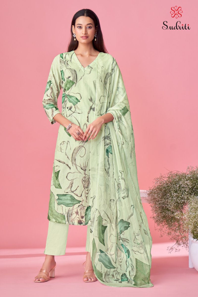 Shugam By Sudriti Pure Cotton With Printed Dress Material Wholesale In ...