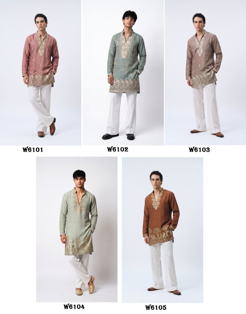 Outluk Wedding Vol 61 Lachaka Mens Kurta With Boot Cut Pant