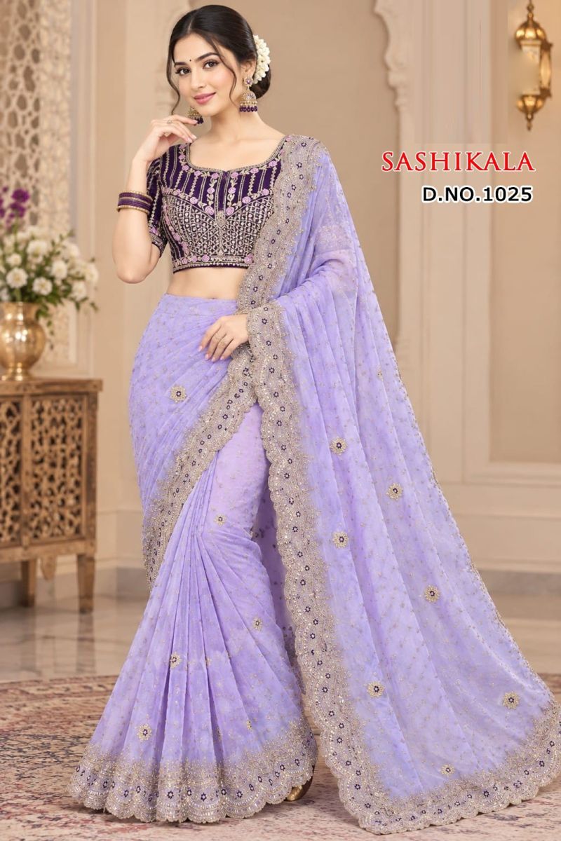 Sw Sashikala Vol 2 Moss Butti Saree 