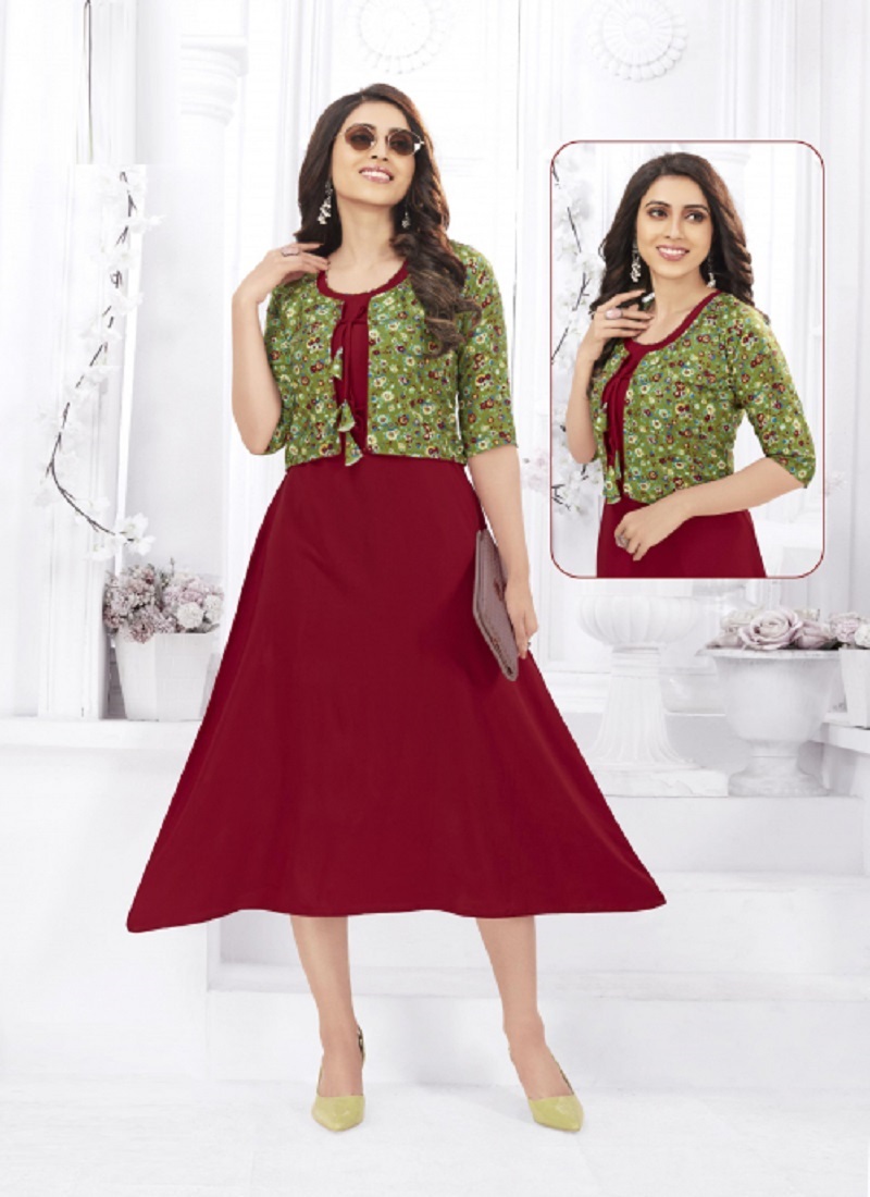 Kurtis Women Surplus Garment, Size: Mix Sizes, Crepe at Rs 115/piece in  Surat