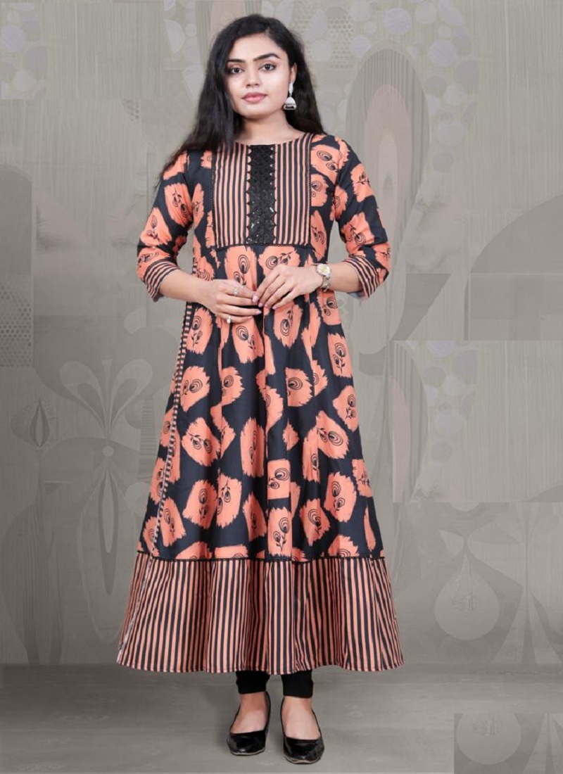 MAHI LONG WESTERN KURTI at Rs.735/Piece in surat offer by Arya Dress Maker  Surat