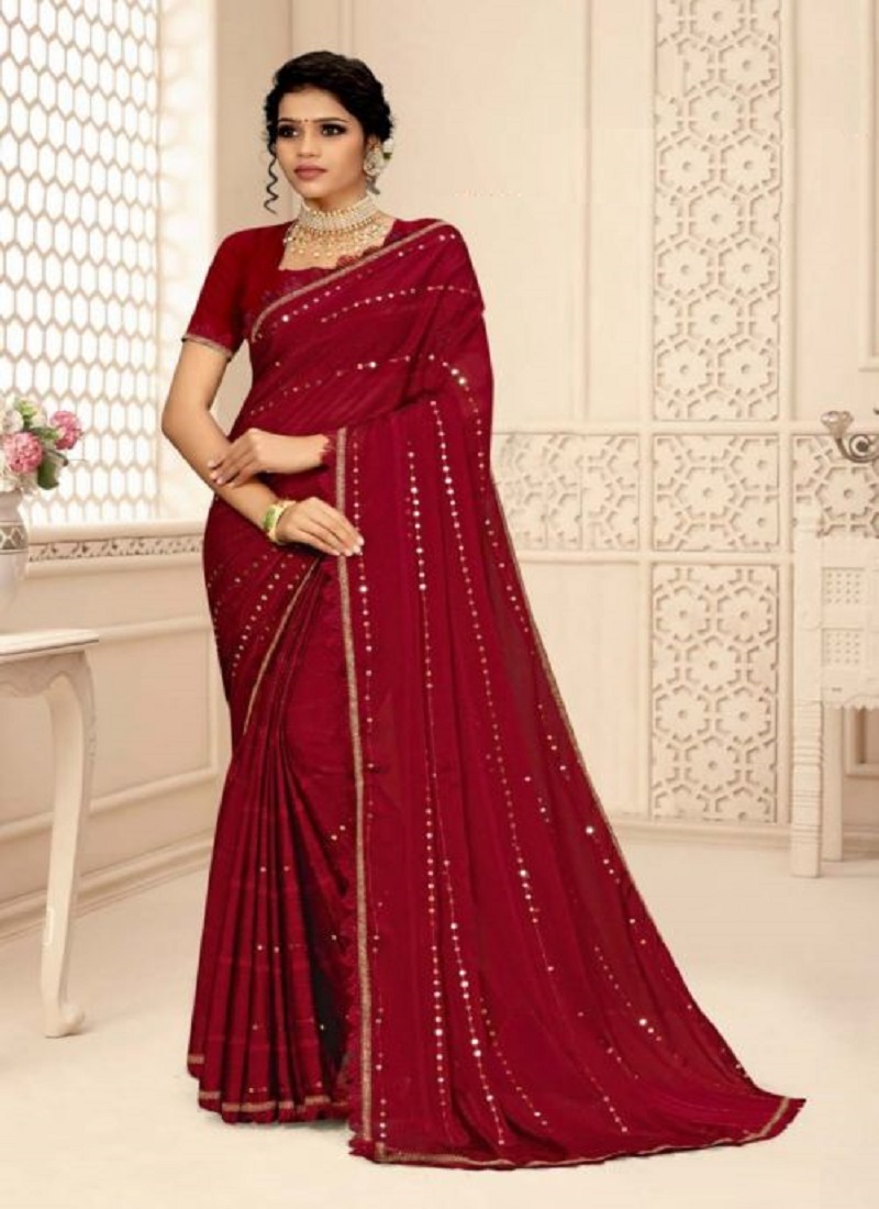 Catalog Fancy Saree at Rs 250 | Party Wear Saree in Surat | ID: 9124991933